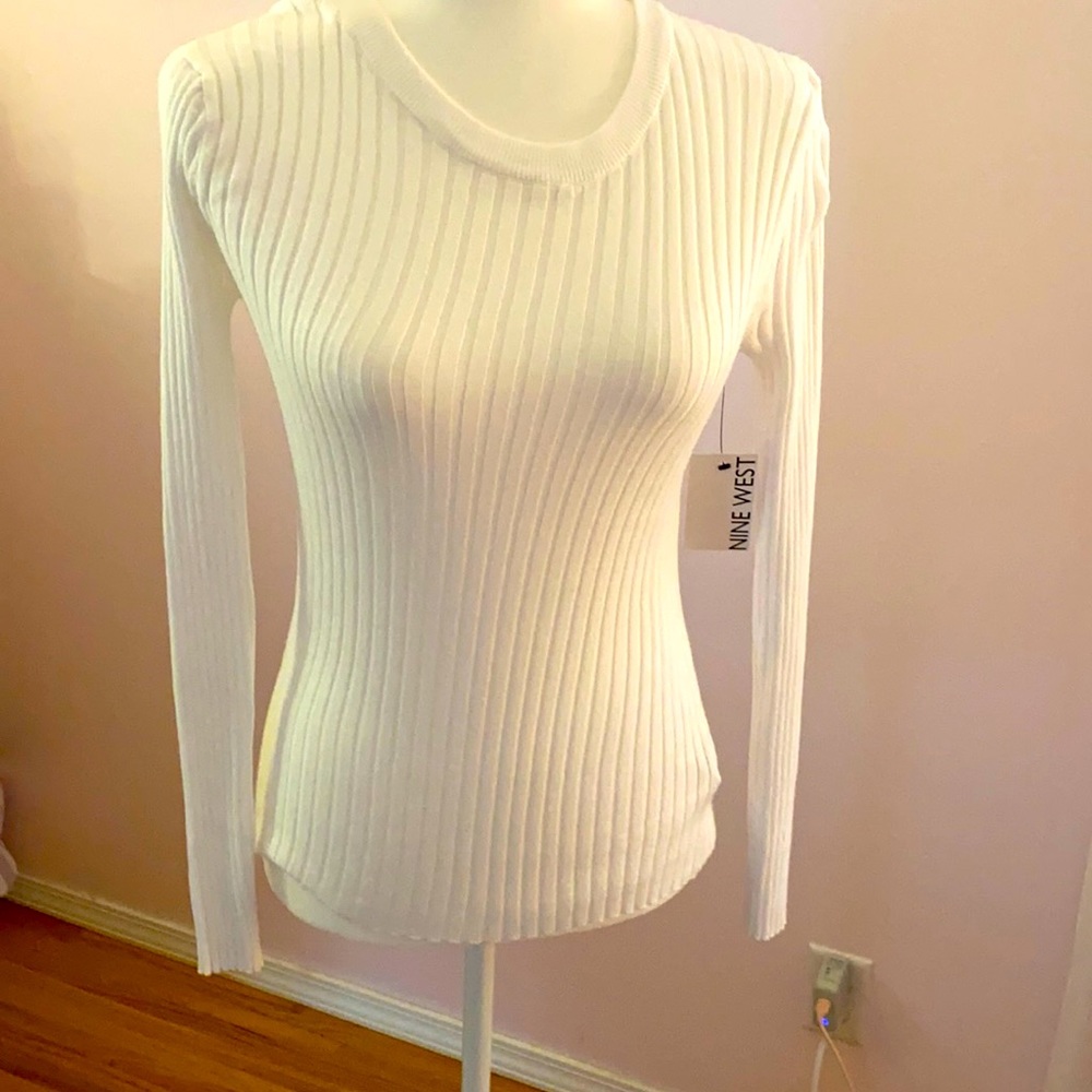Nine West SnowWhite White top